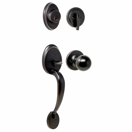 WESLOCK Hillcrest SGL CYL Handleset Hudson Trim ORB 02810-1G1FR2D